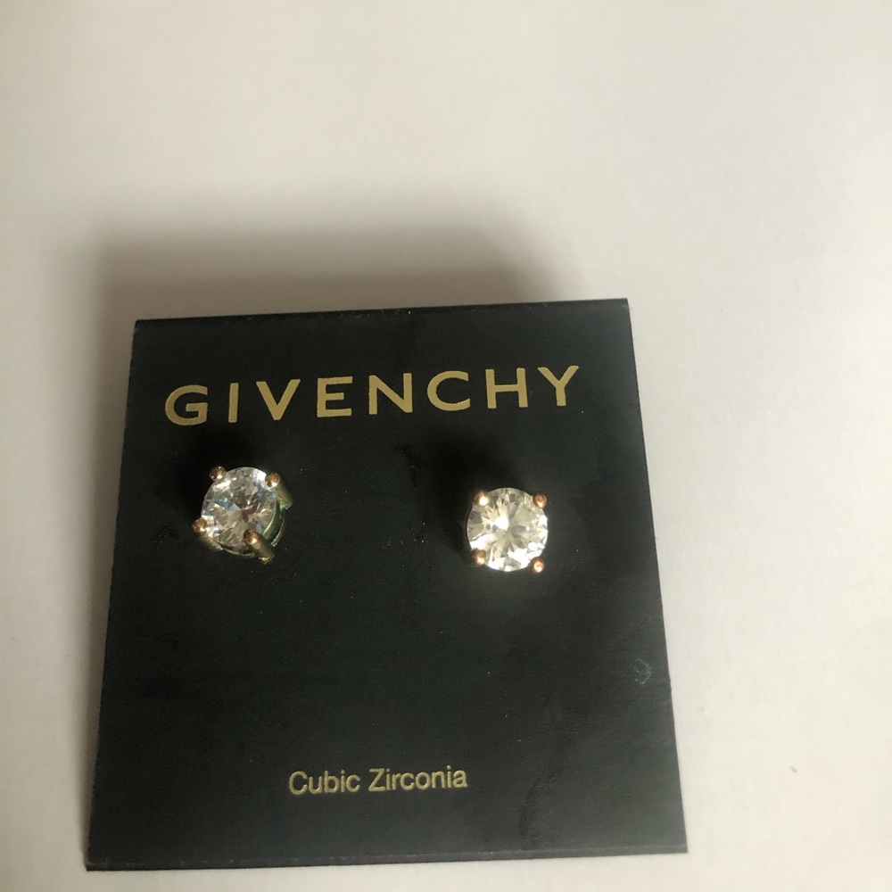 🌷Earrings, Gold-Tone Crystal Stud Earrings